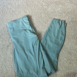 Blue lululemon Capri leggings